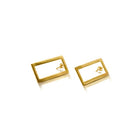 DUAL EARRING 24K
